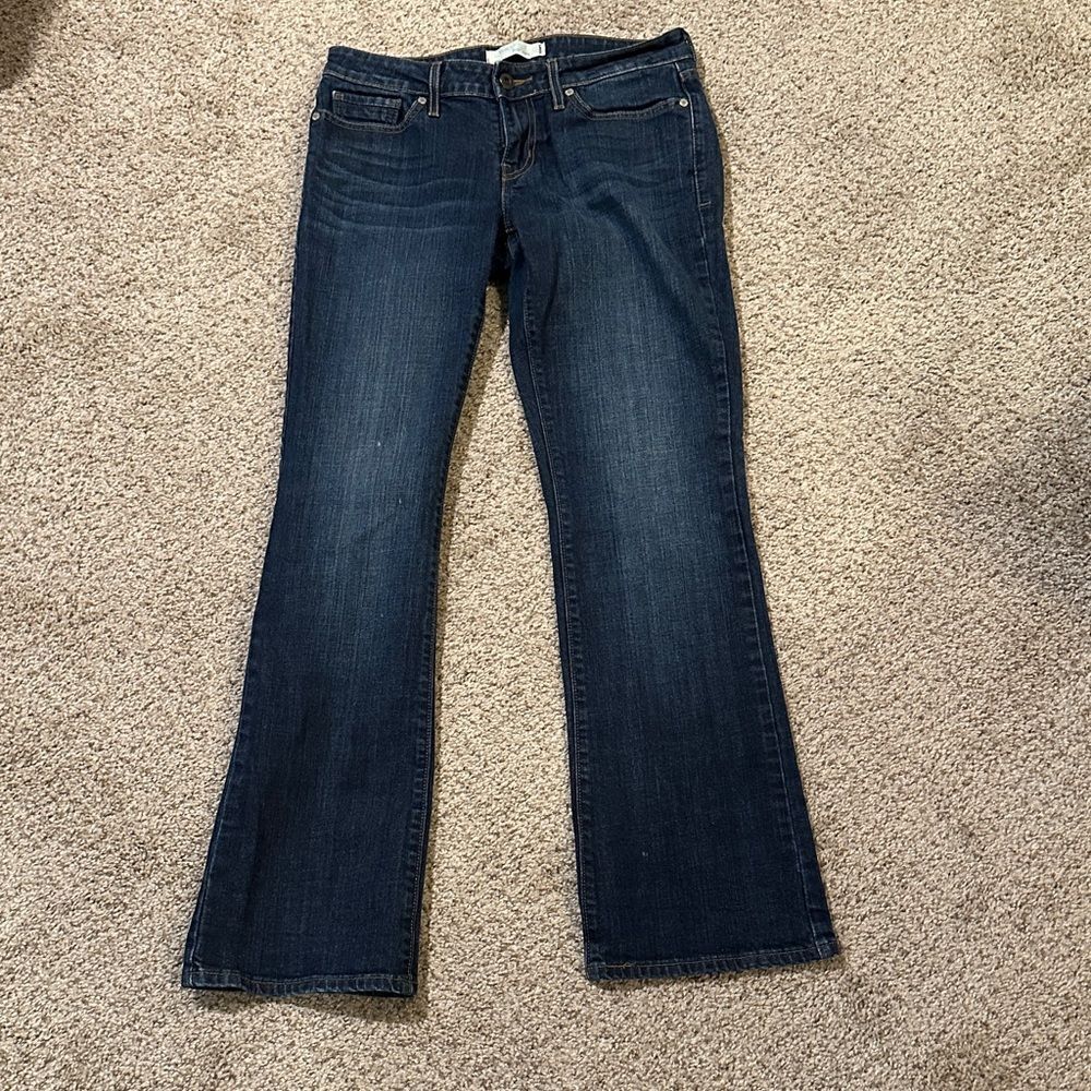 Levi's 545 Low Boot Cut Dark Blue Women's Jeans